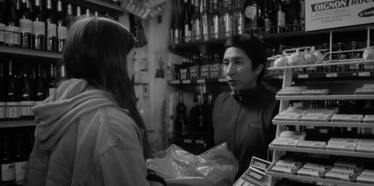 Two People Exchanging Saliva