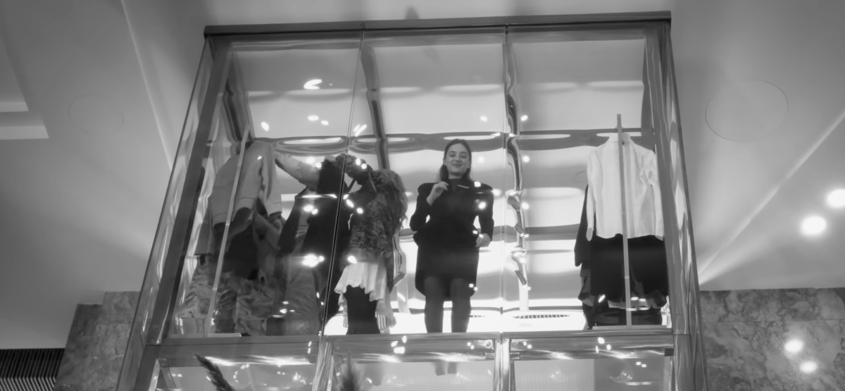 Two People Exchanging Saliva