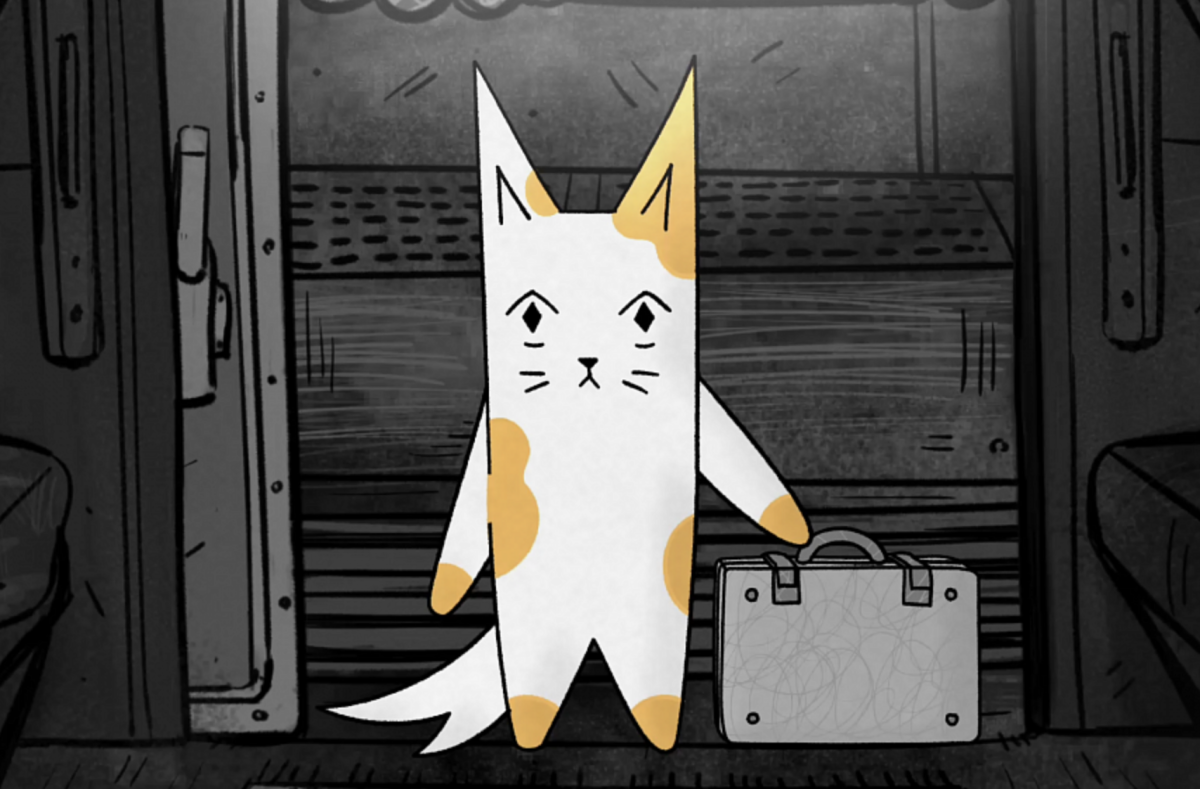 My neighbor said "Meow"