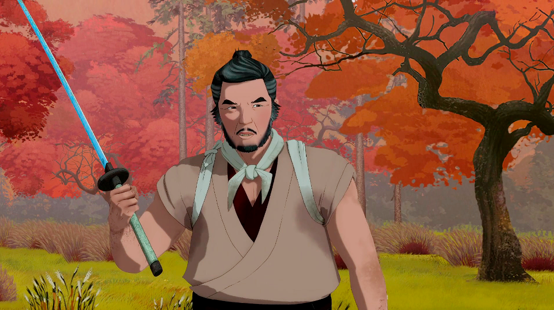 Blue Eye Samurai "The Tale of the Ronin and the Bride"