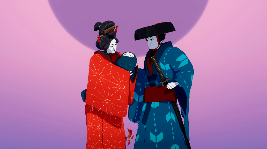 Blue Eye Samurai "The Tale of the Ronin and the Bride"