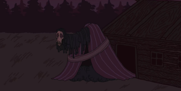 The creaky old lady by Maria Kartashova