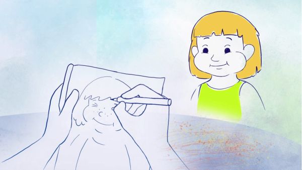 My Dad Is the Cloud, My Mom Is the Sun by Ekaterina Kozhushanaya