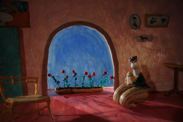 Millions of scarlet roses by Galina Golubeva