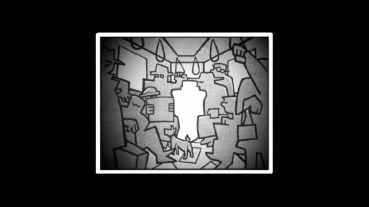 Death of the Invisible Man by Valentin Tyuterev