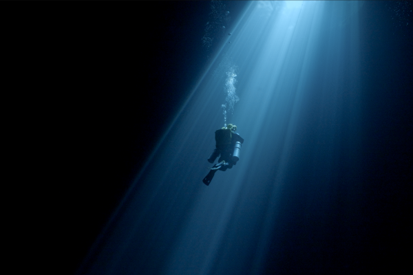 Diving Into The Darkness by Nays Baghai