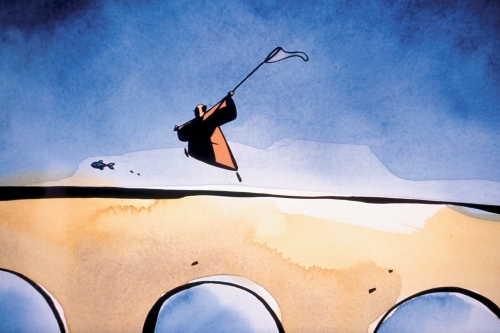 The Monk and the Fish by Michael Dudok de Wit